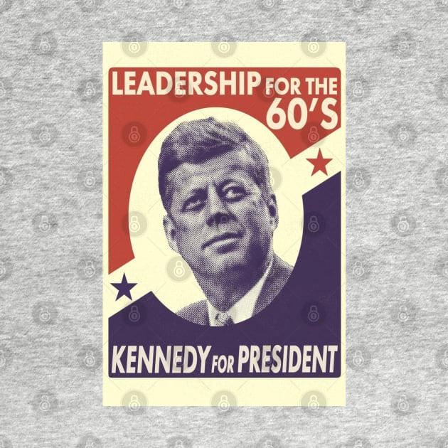 JFK for President 1960 Vintage John F. Kennedy by Matt's Wild Designs